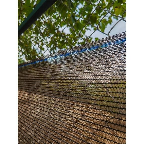 5'10" x 100 ft 60% Shade Cloth Roll, Greenhouse, Patio, Canopy (Brown) - Picture 6 of 6